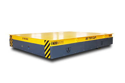 山東大連20噸無(wú)軌電動(dòng)平車電動(dòng)平車順利交付