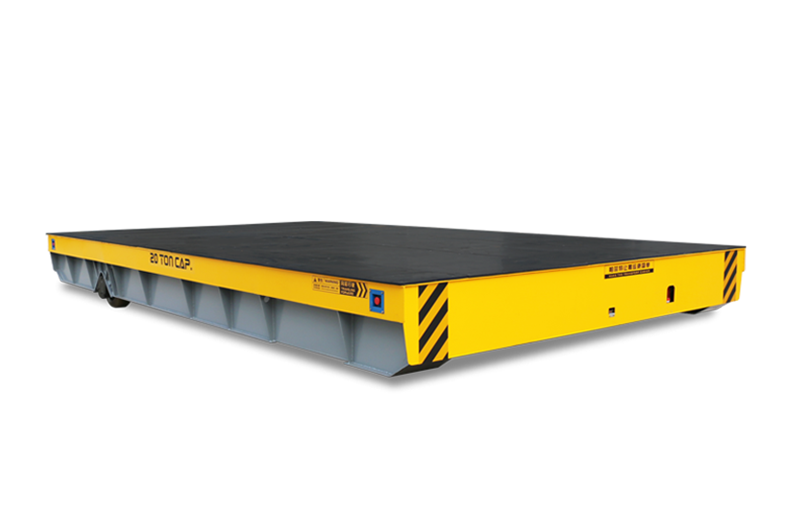 上海市寶山區(qū)20噸無(wú)軌電動(dòng)平車順利交付